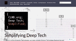 Desktop Screenshot of clwb.org